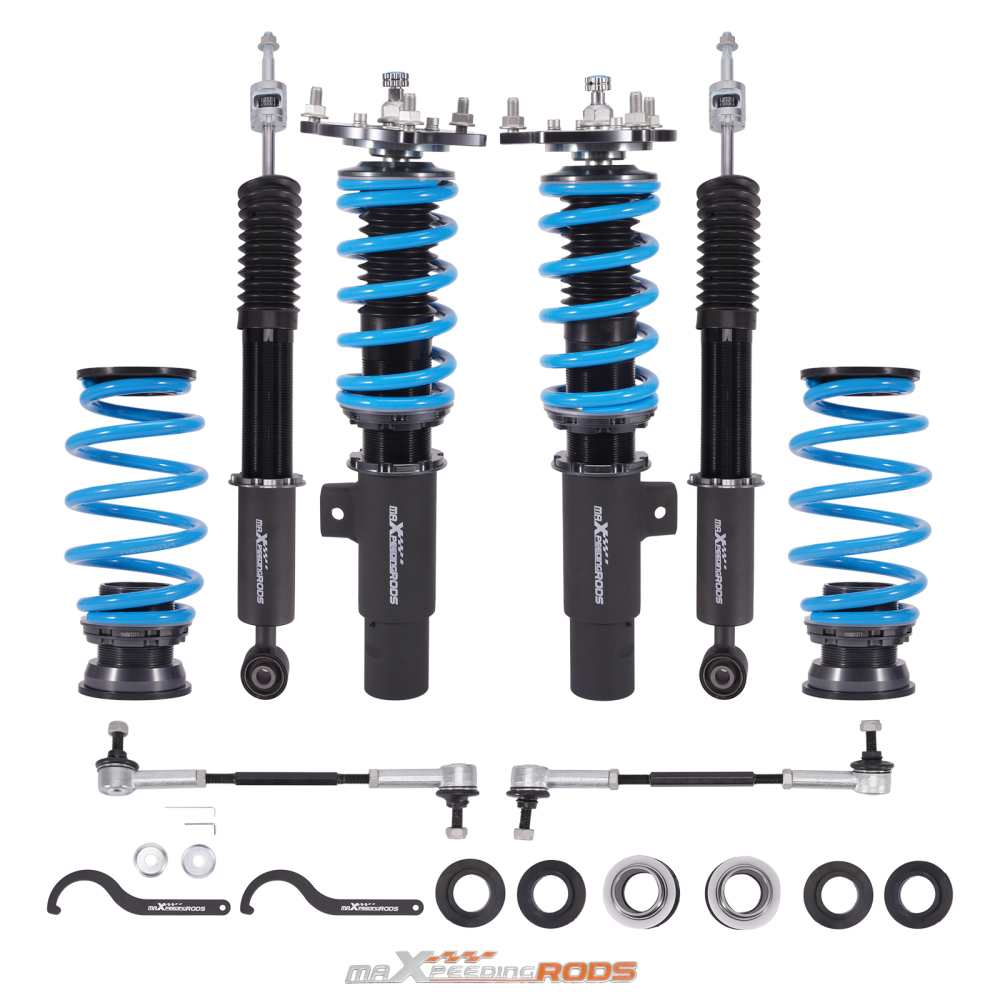 Racing Coilovers 24 Step Suspension Lowering Kit compatible for Honda Civic FE/FL 22-25