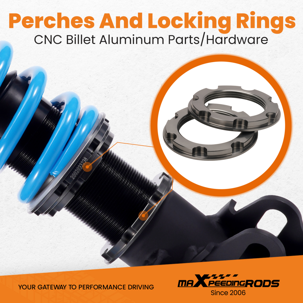 Maxpeedingrods T6 Coilover Suspension Kit For Honda Civic Si (FB/FG) 2014-2015 Lowering Kit