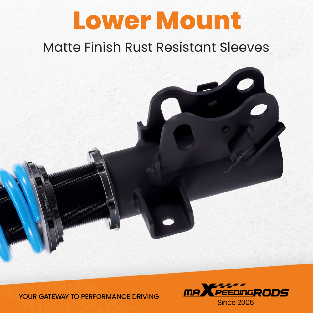 Compatible for Honda Civic Si (FB/FG) 2014-2015 Maxpeedingrods T6 Coilover Suspension Lowering Kit 