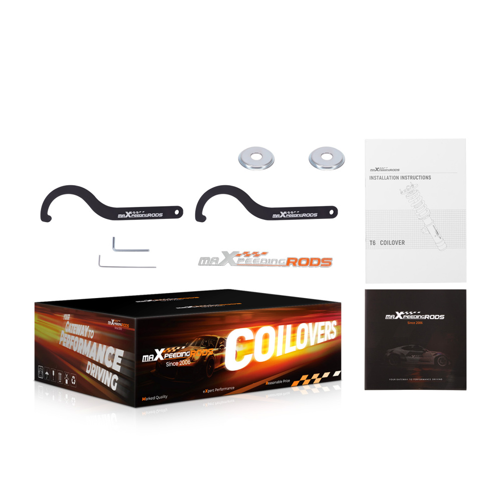 24 Step Damper Coilovers Suspension Kit compatible for Ford Mustang SVT Cobra 1999-2004