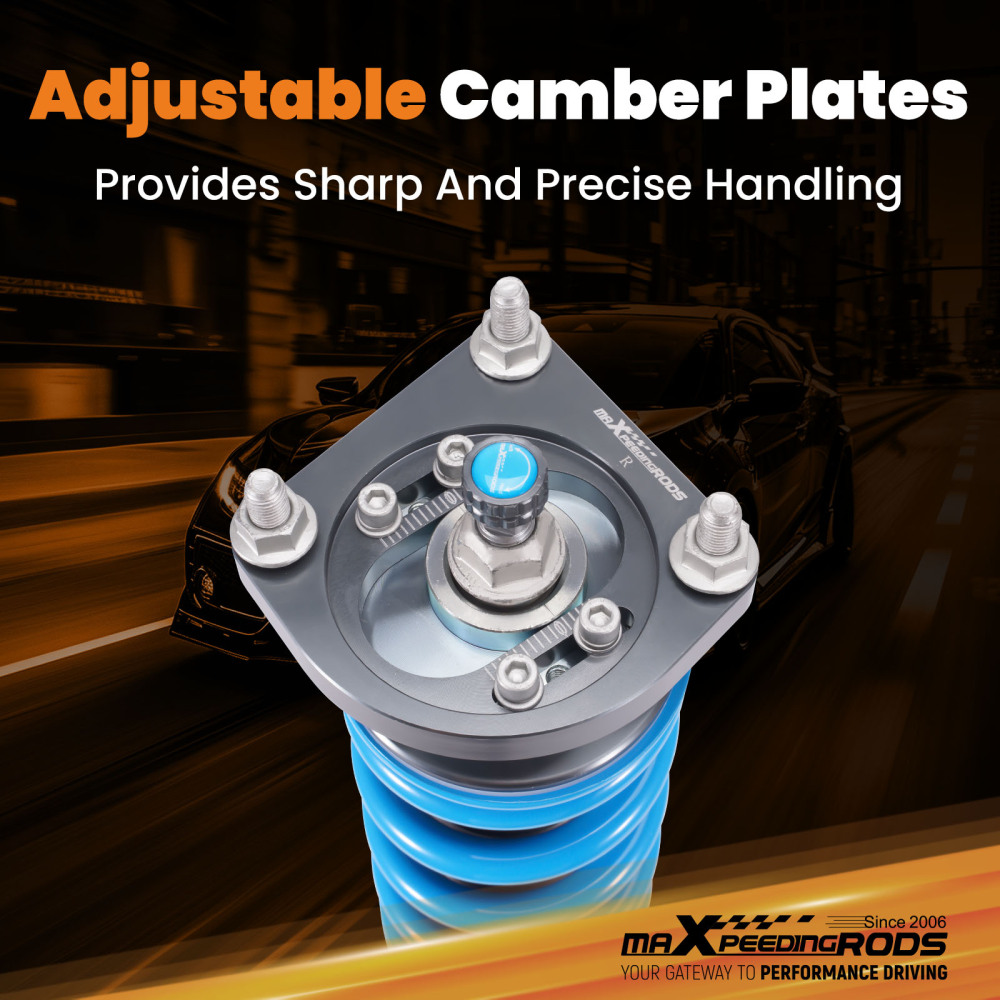 24 Step Damper Coilovers Suspension Kit compatible for Ford Mustang SVT Cobra 1999-2004