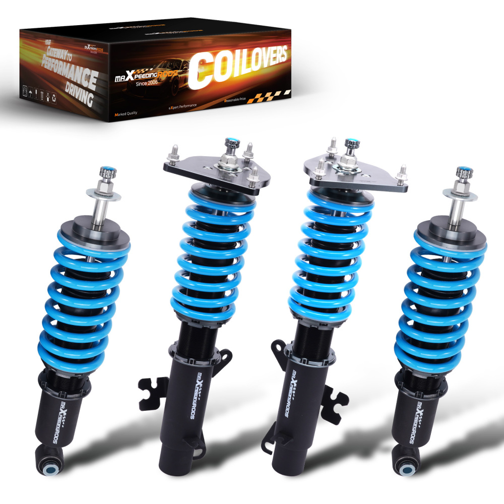 24 Way Adjustable Damper Coilover Coilovers compatible for Mini Cooper R50 R52 R53 02-06 Lowering Kit