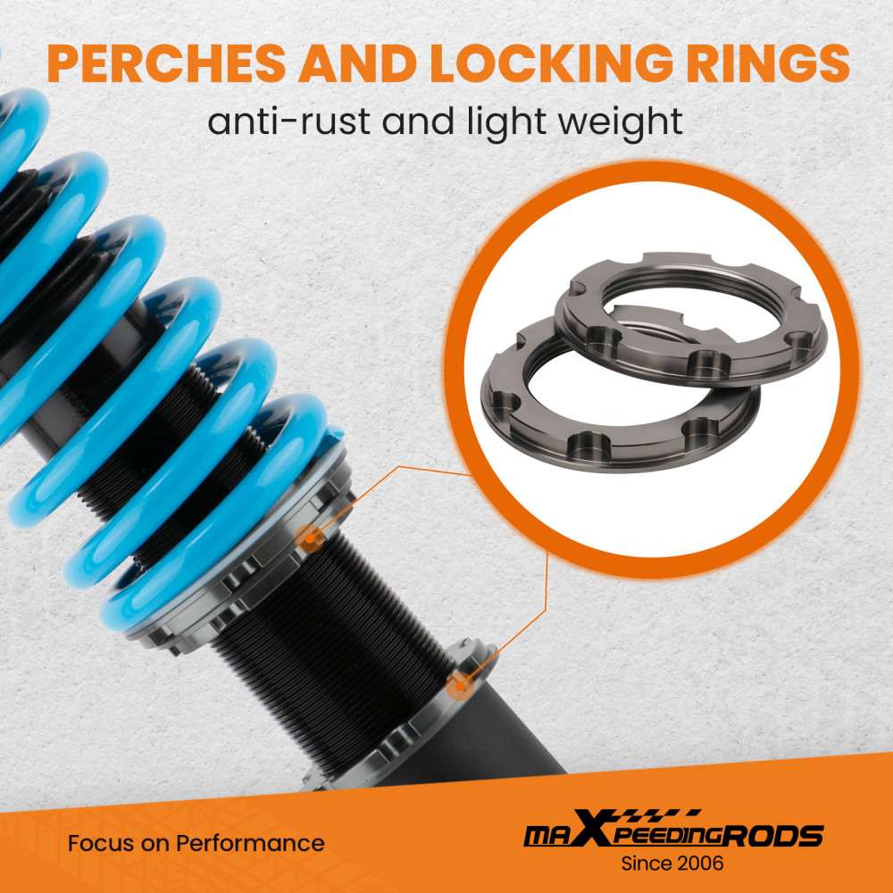 Coilovers compatible for Mini Cooper R50 R53 S Works Convertible R52 24 ways damper force