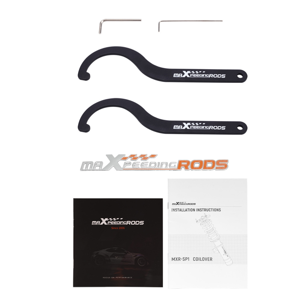 24-Way Damper Coilover compatible for Toyota Corolla ZZE122 Hatchback 1.8 VVTi 1ZZ-FE 03-08 Lowering Kit