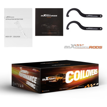 Compatible for TOYOTA COROLLA 2009-2019 MaXpeedingrods COT6 Damper Coilovers Lowering Kit