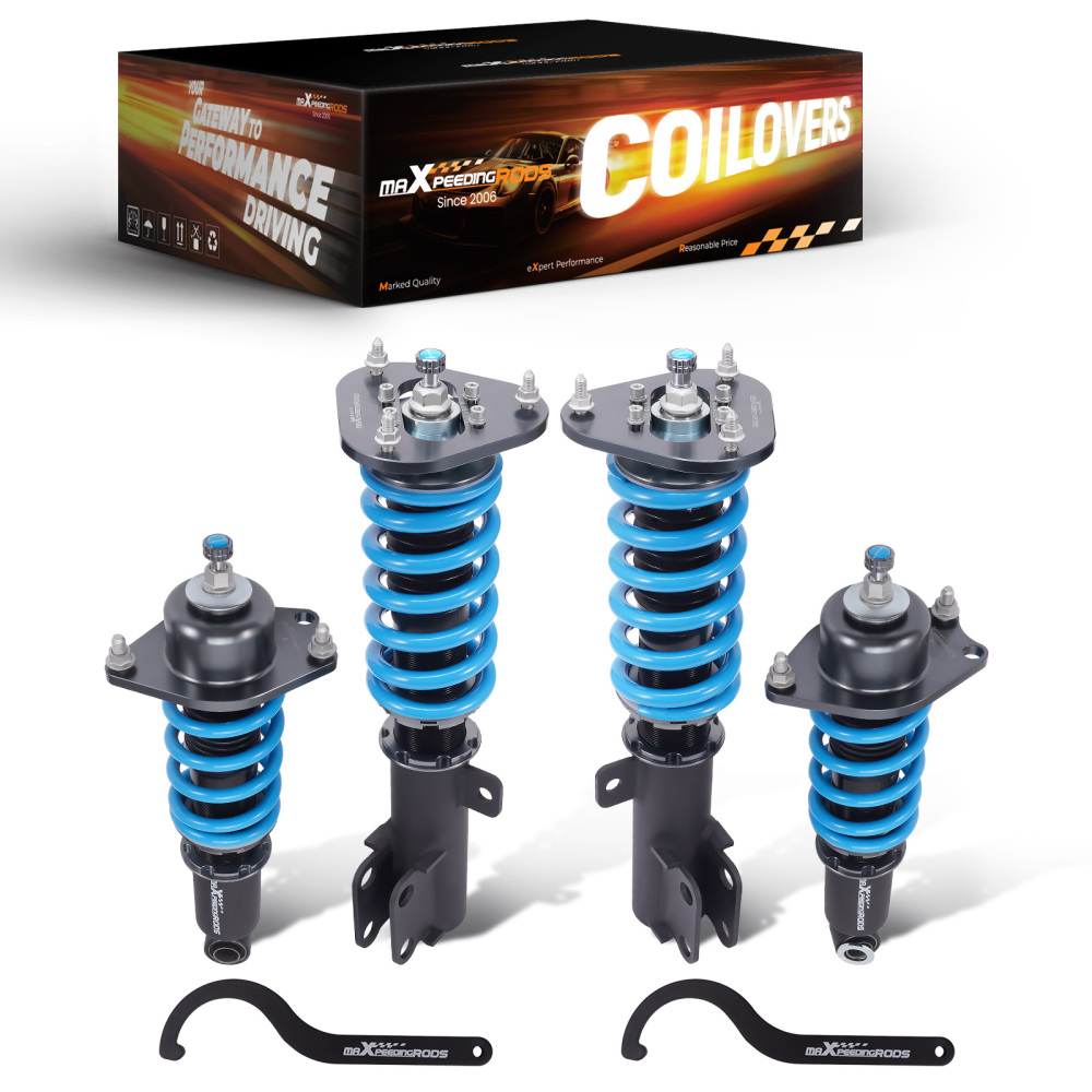 Compatible for TOYOTA COROLLA 2009-2019 MaXpeedingrods COT6 Damper Coilovers Lowering Kit Compatible for TOYOTA COROLLA 2009-2019 MaXpeedingrods COT6 Damper Coilovers Lowering Kit