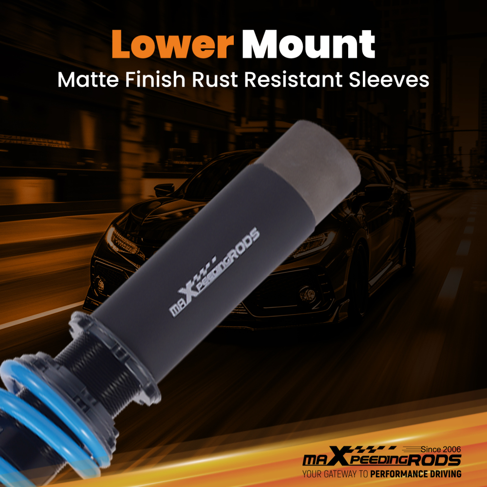 24 Level Damper Coilovers Suspension Lowering Kit compatible for Toyota Corolla AE86 83-87