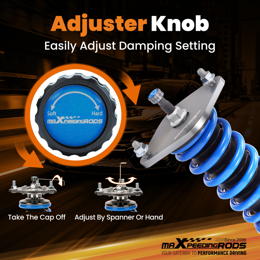 MaXpeedingrods T6 Coilovers Suspension Lowering Kit compatible for Subaru Crosstrek 13-17