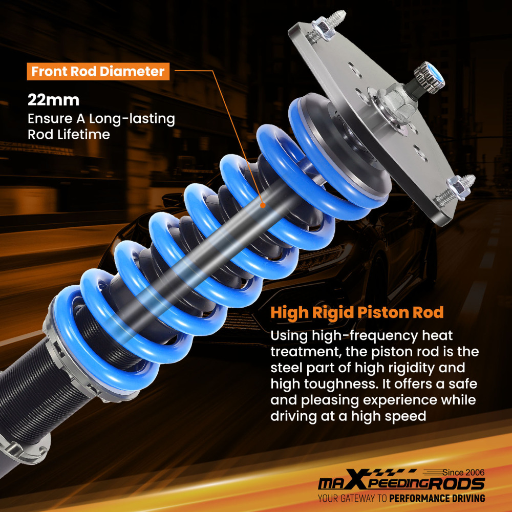 MaXpeedingrods T6 Coilovers Suspension Lowering Kit compatible for Subaru Crosstrek 13-17