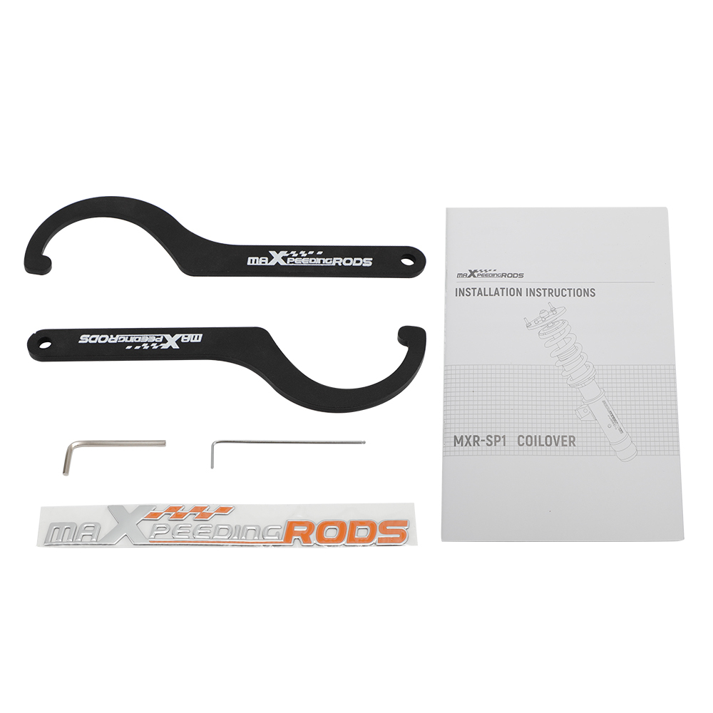 Maxpeedingrods COT6 Damper Adjustable Coilover Suspension compatible for Honda CRV 96-01