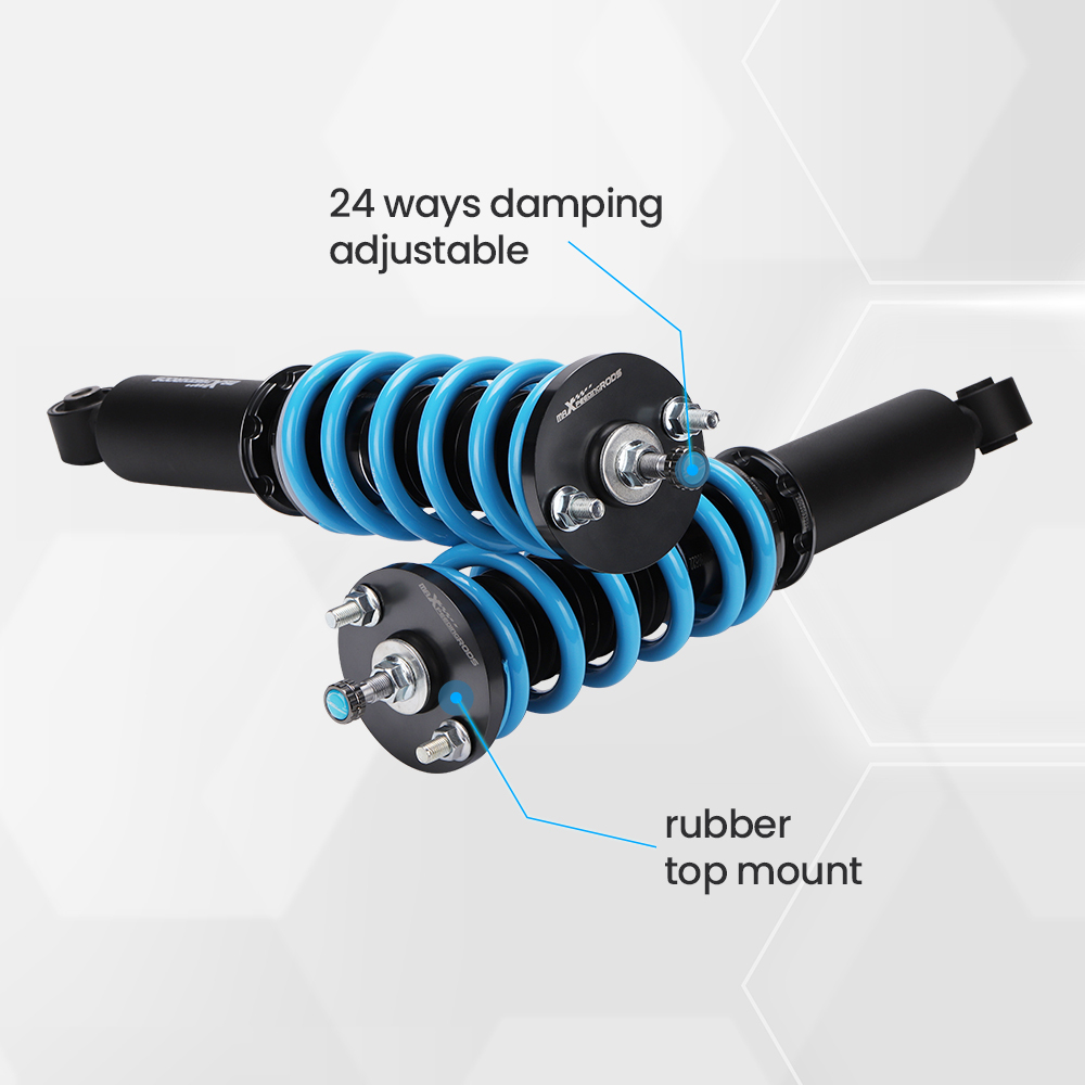 Maxpeedingrods COT6 Damper Adjustable Coilover Suspension compatible for Honda CRV 96-01