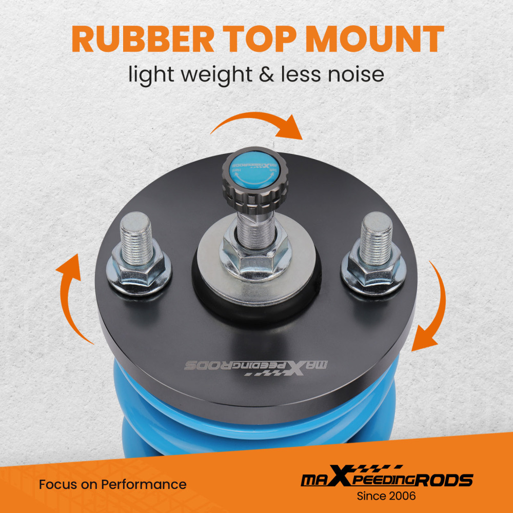 T6 Advanced Series Coilover Height And Damper Adjustable Compatible For Honda CR-V 1996-2001 1st Gen Lowering Kit