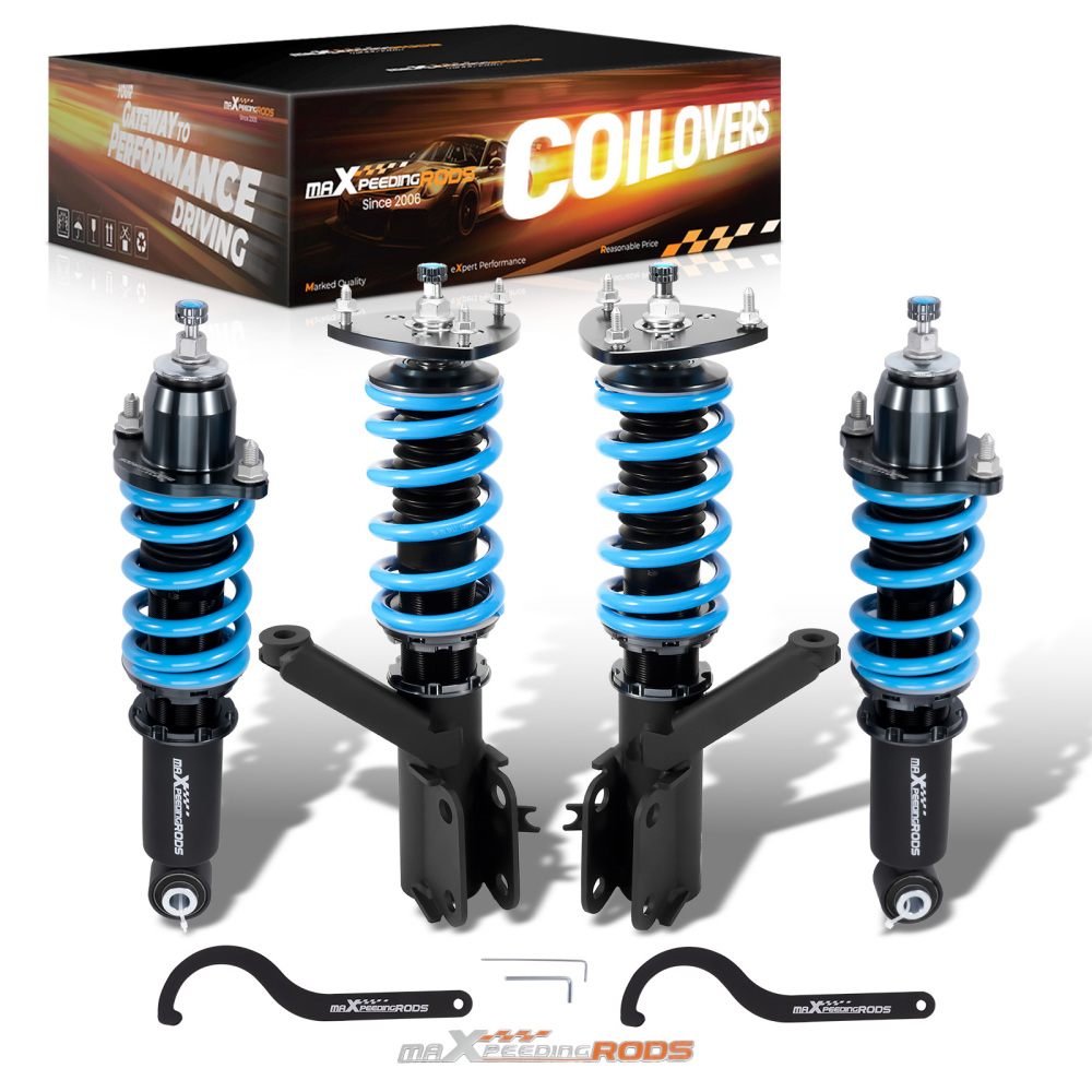24 Way Coilovers Shocks Struts Lower Kit compatible for Honda CRV 2002 2003 2004 2005 2006