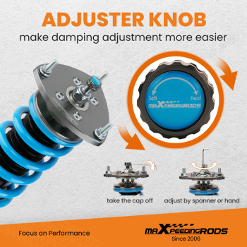 24 Way Coilovers Shocks Struts Lower Kit compatible for Honda CRV 2002 2003 2004 2005 2006