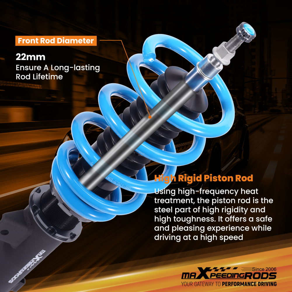 MaXpeedingrods T6 Coilovers Damper Adjustable Suspension compatible for Honda CR-V 2017-22