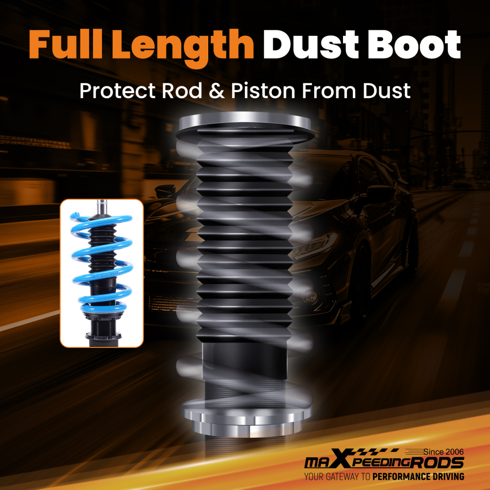 MaXpeedingrods T6 Coilovers Damper Adjustable Suspension compatible for Honda CR-V 2017-22