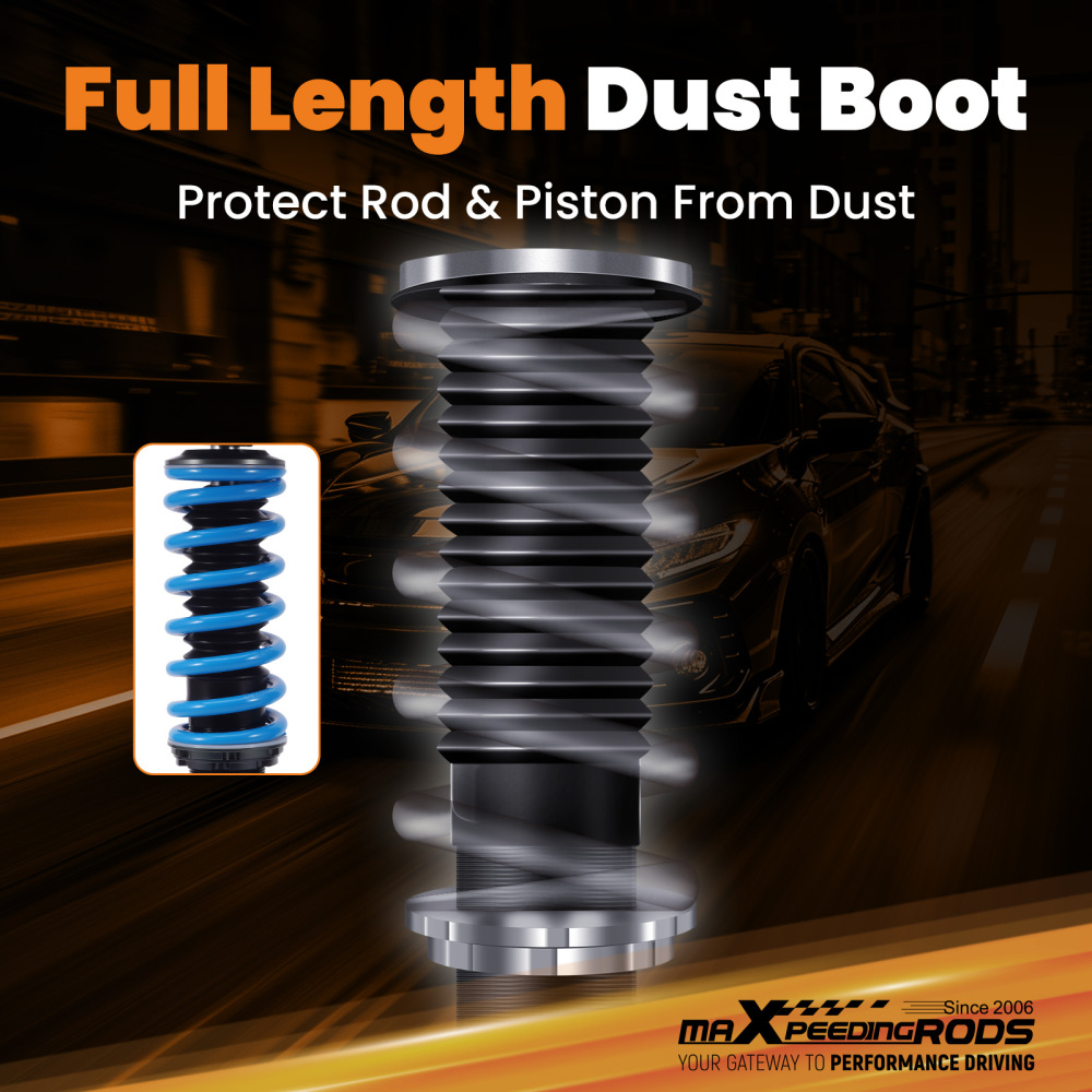 MaXpeedingrods T6 Coilover Shocks Struts Kit compatible for Lexus CT200h 11-16