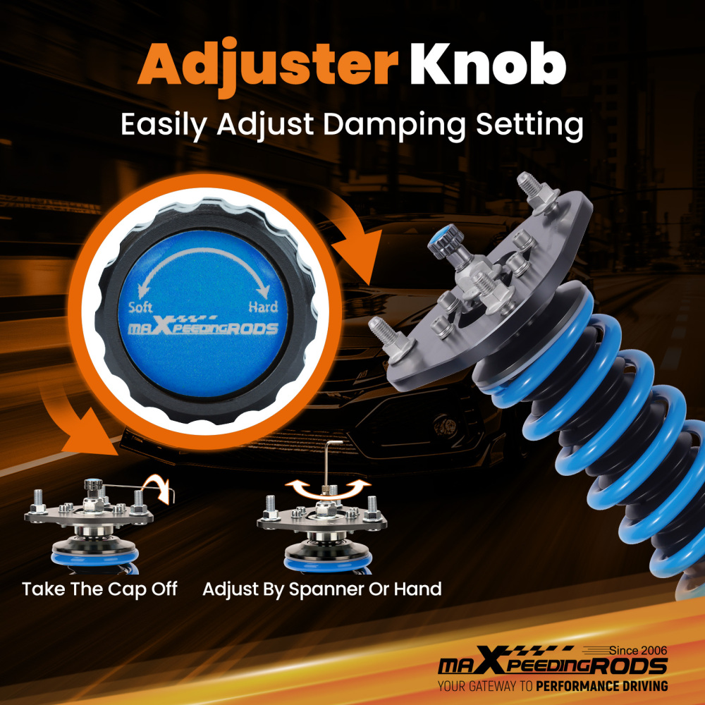 Coilovers 24 Way Damper compatible for Lexus CT200h (CT/CR) 2011-17 Suspension Lowering Kit