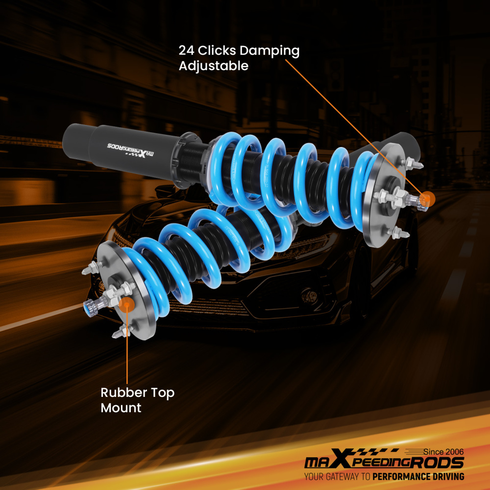 MaXpeedingrods T6 Coilovers Suspension Lowering Kit compatible for Cadillac CT6 AWD 16-20