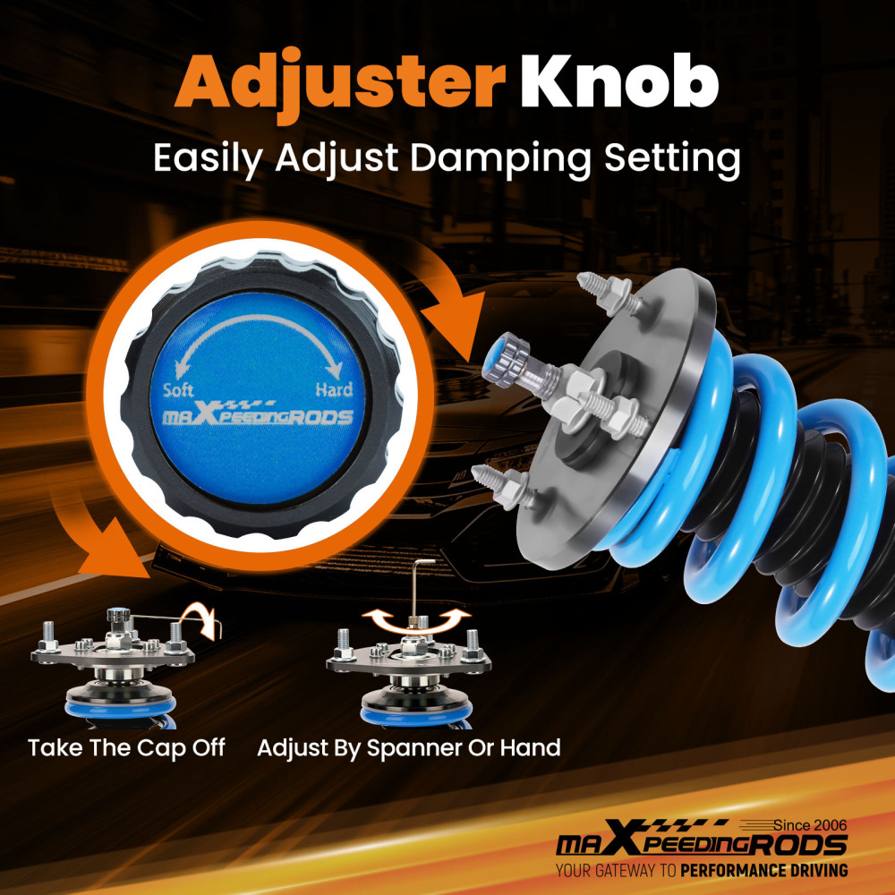 MaXpeedingrods T6 Coilovers Suspension Lowering Kit compatible for Cadillac CT6 AWD 16-20