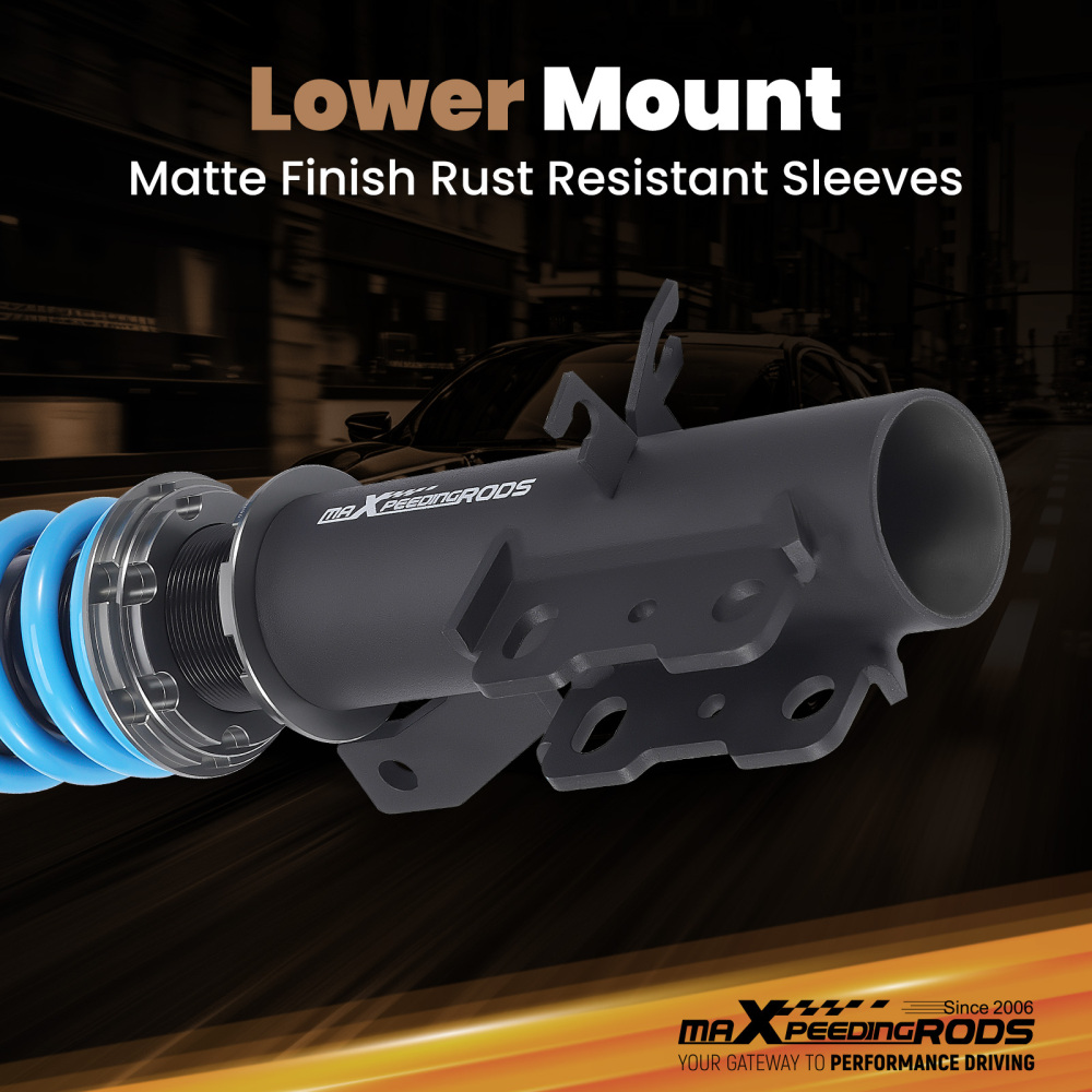 MaXpeedingrods T6 Adjustable Coilovers Lowering Coils compatible for Nissan Cube 2009-2014