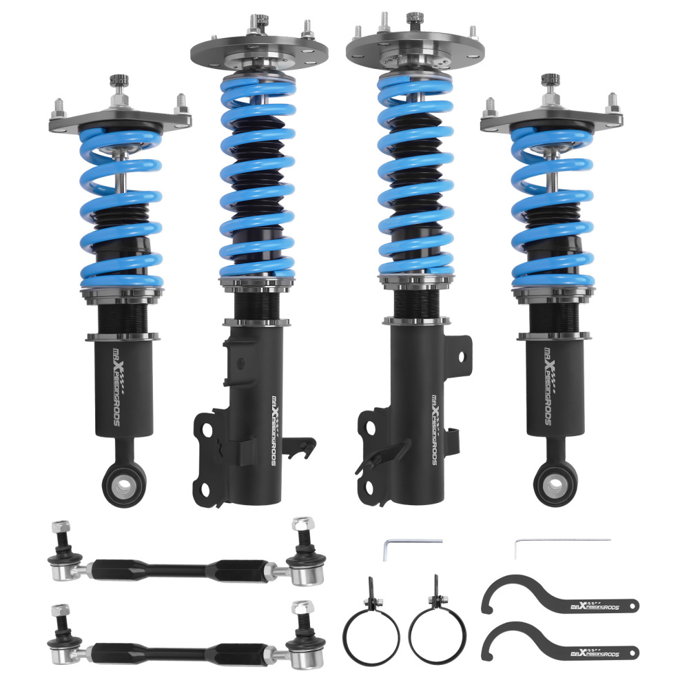 MaXpeedingrods T6 Coilovers 24 Level Damper Adjustable compatible for HONDA CR-V compatible for FWD 12-16