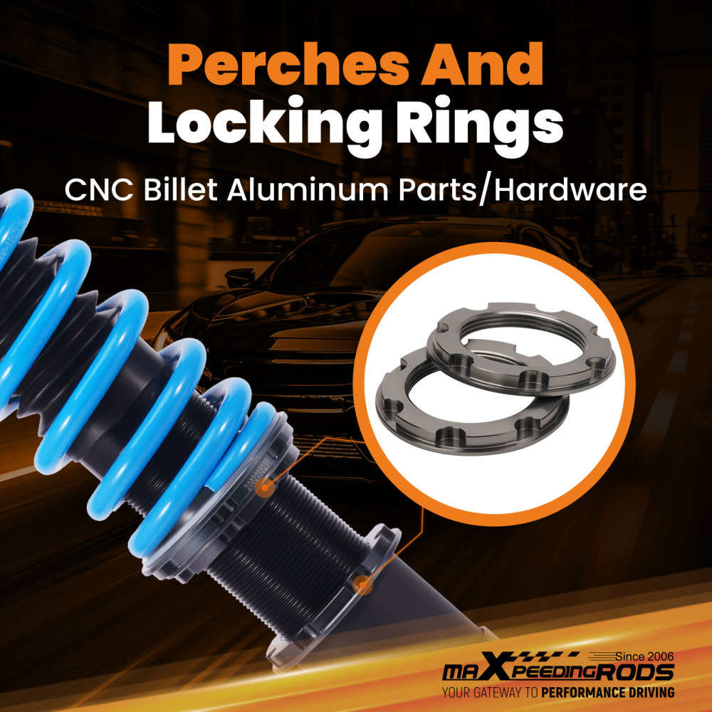 Coilovers Suspension Kit compatible for BMW 3 Series (E30) Saloon 1982.11-1991 51mm Strut