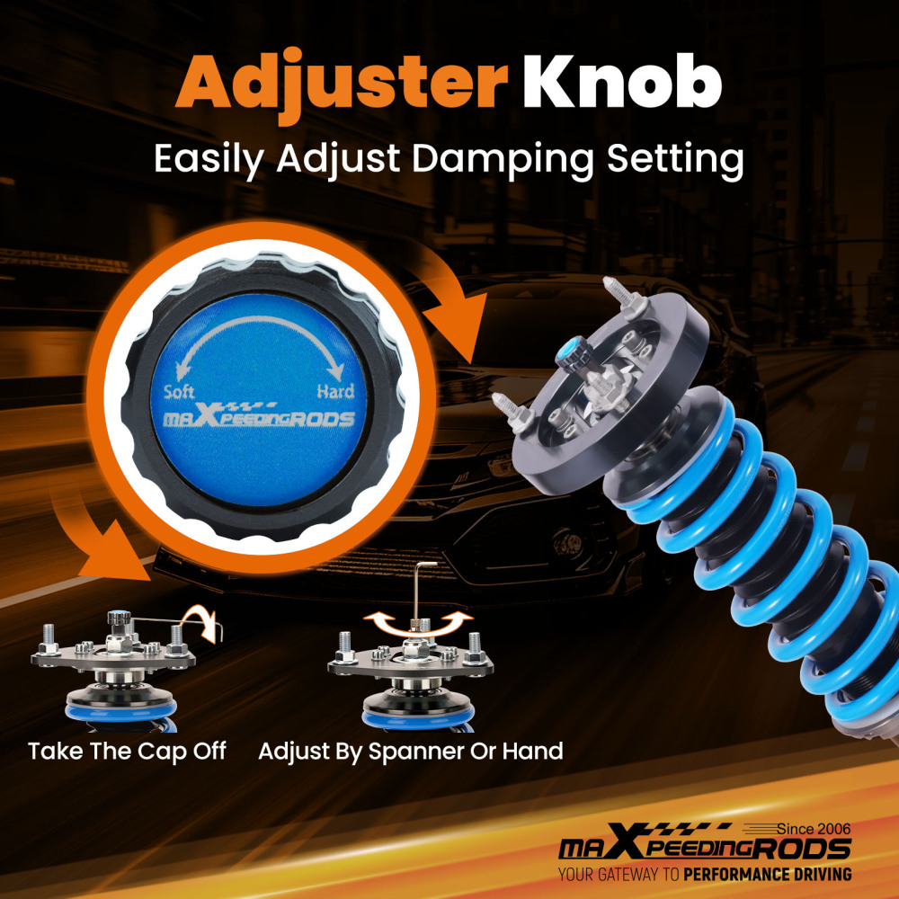 Coilovers Suspension Kit compatible for BMW 3 Series (E30) Saloon 1982.11-1991 51mm Strut