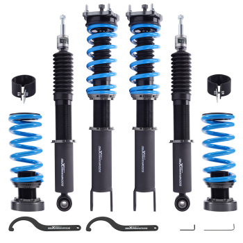 Compatible for Mercedes E320 E350 Sedan RWD 03-09 MaXpeedingrods 24-Way Damper Coilover Lowering Kit