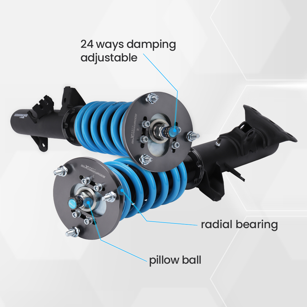 Compatible for BMW E36 M3 3 Series Suspension Struts Adjustable Damper Coilover Coilovers Lowering Kit