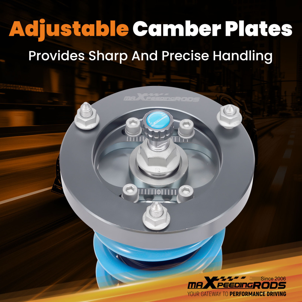 T6 Coilovers Suspension Kit compatible for BMW 7 Series (E38) 1995-2001 RWD 728i iL 735i iL