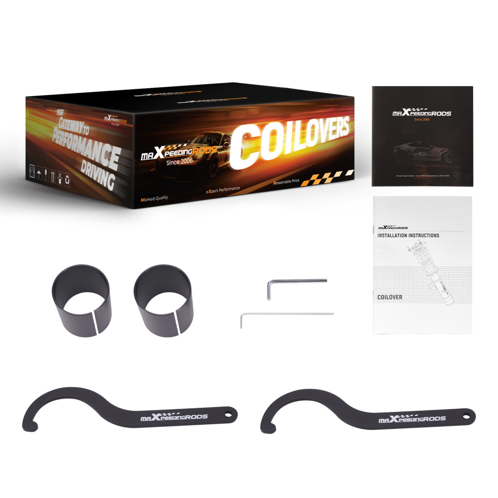 Amortisseurs combines filetes compatible pour BMW 5 E39 95-03 Berline Suspension complets