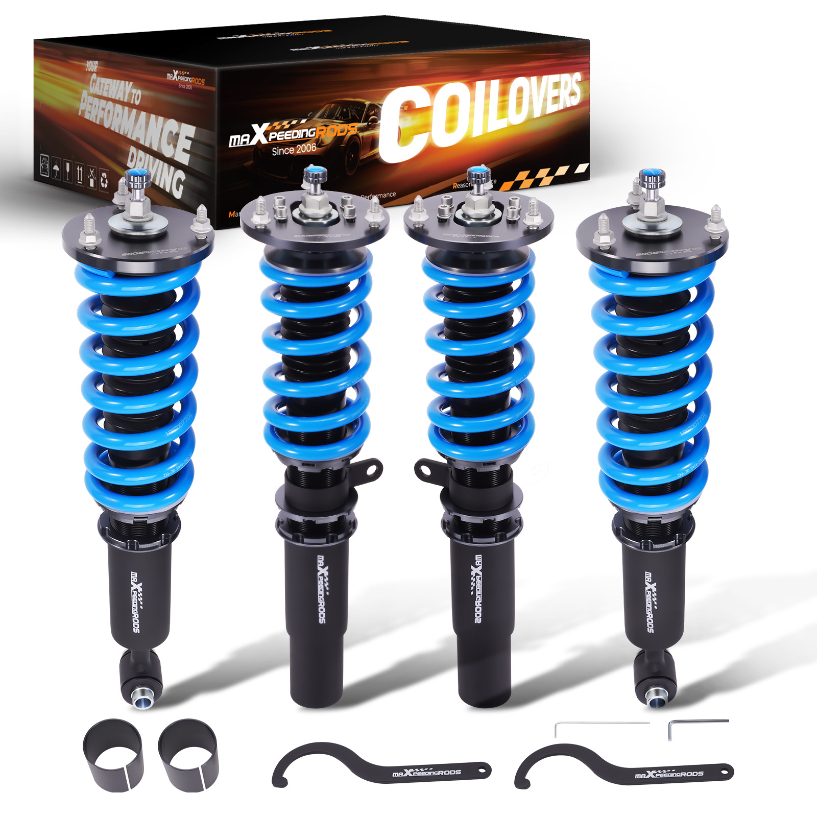 kitページ Maxpeedingrods COT6 24 Ways Adj. Damper Coilovers Kit