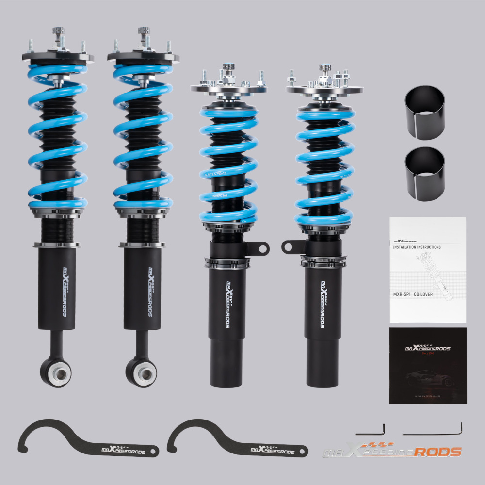 MaXpeedingrods COT6 Coilover Suspension Damper Kit compatible for BMW 5 Series E39 96-03 lowering kit