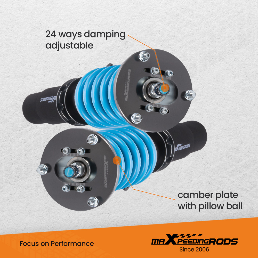 Coilovers Shock Absorber Kit compatible for BMW 5 Series E39 Saloon 530i 525tds 528i 520i