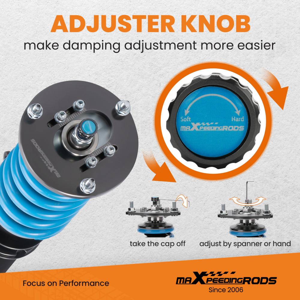 Coilovers Shock Absorber Kit compatible for BMW 5 Series E39 Saloon 530i 525tds 528i 520i