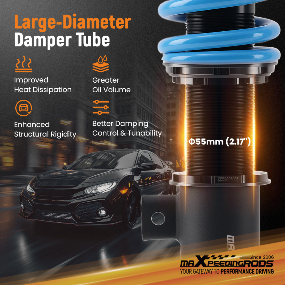 Coilovers+Swaybar drop links compatible for BMW 3 Series E46 M3 2000-2006