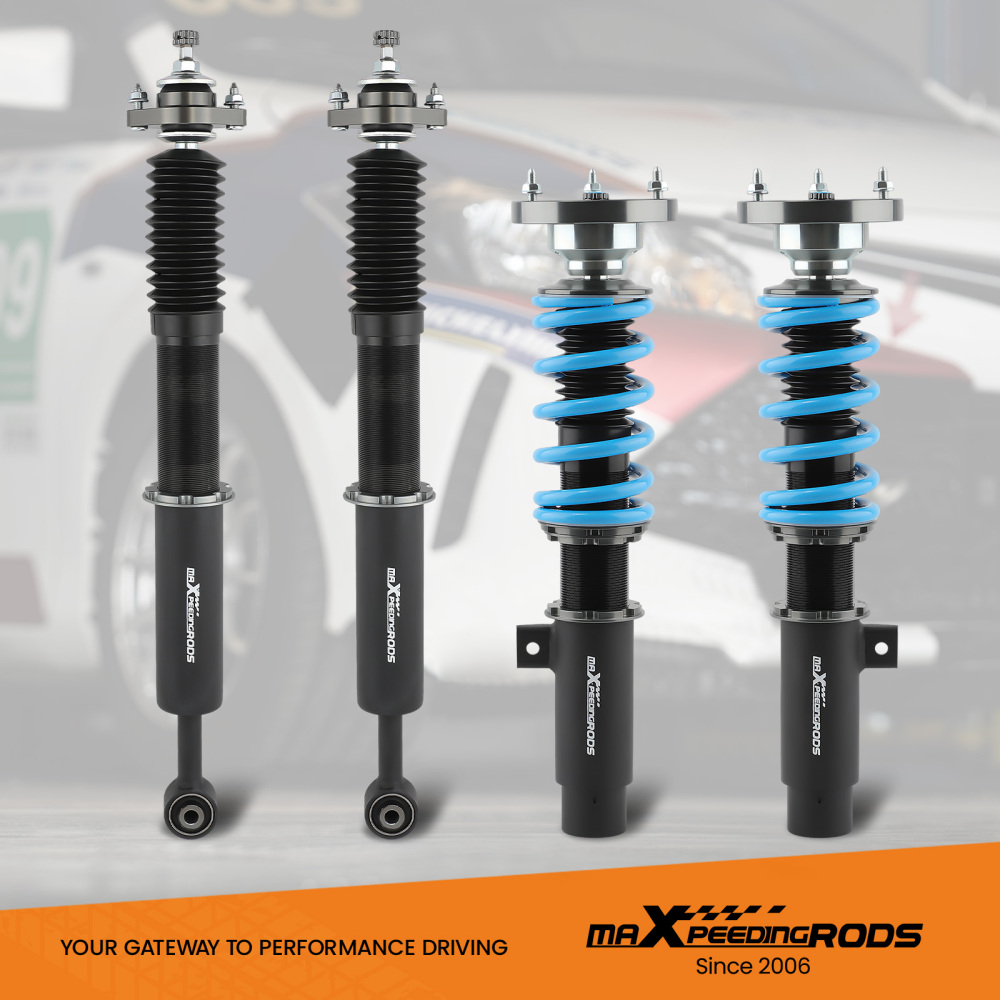 Performance Coilovers Kit compatible for BMW 3 Series E46 M3 2000-2006 Suspension Spring Lowering Kit
