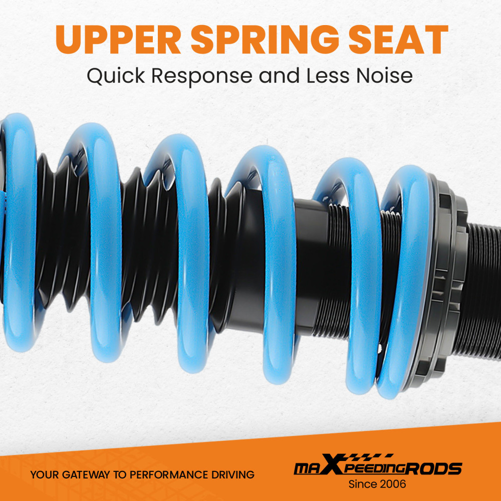 T6 24 Damping Levels Coilover compatible for BMW 3 Series E46Coupe Convertible M3 01-06 Lowering Kit