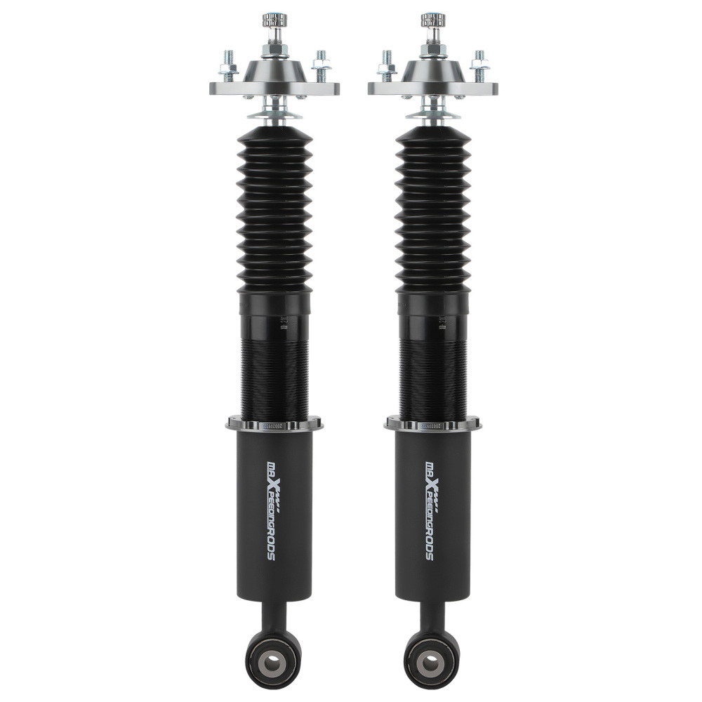 24 Ways Adjustable Damper Spring Coilover Shock Absorbe Kit compatible for BMW E46 3 Series