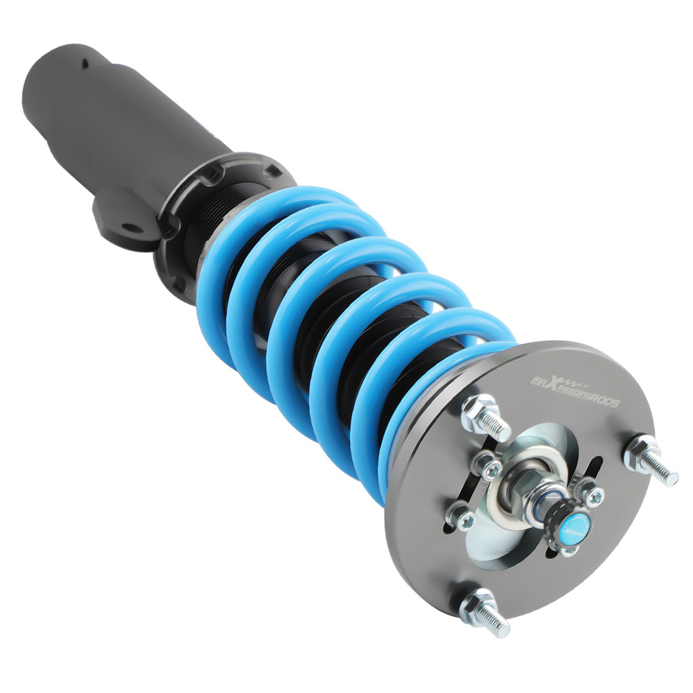 Compatible for BMW E46 3-Series Models 98-07 Suspension Struts MaXpeedingRods Updated Racing Adjustable Coilover Kit Lowering Kit