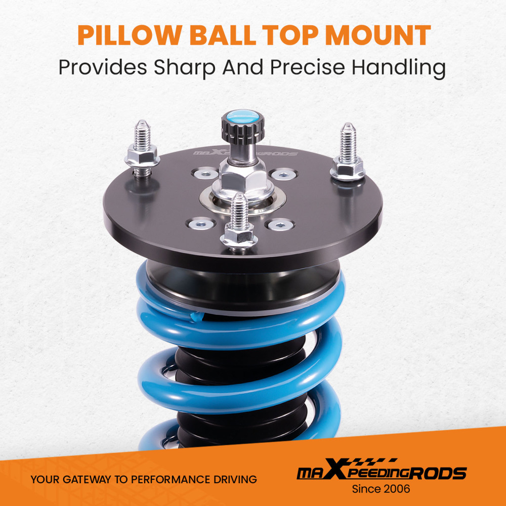 Damper Adjustable Coilover Suspension compatible for BMW 5 series E60 2004-2010 Saloon Lowering Kit