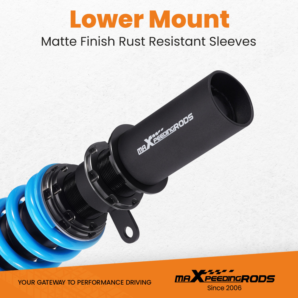 Upgarde T6 Advanced Series Coilovers Suspension Kit compatible for BMW 5 Series E60 520i 528i 550i 2004-2010 Lowering Kit