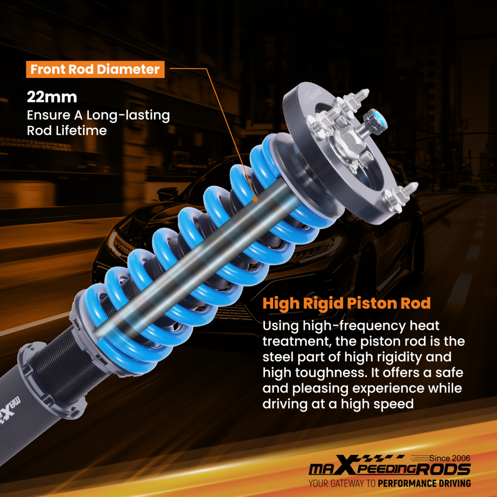 Coilovers Suspension Kit compatible for BMW 6 Series E63/E64 2003-2010 630i 645Ci 650i