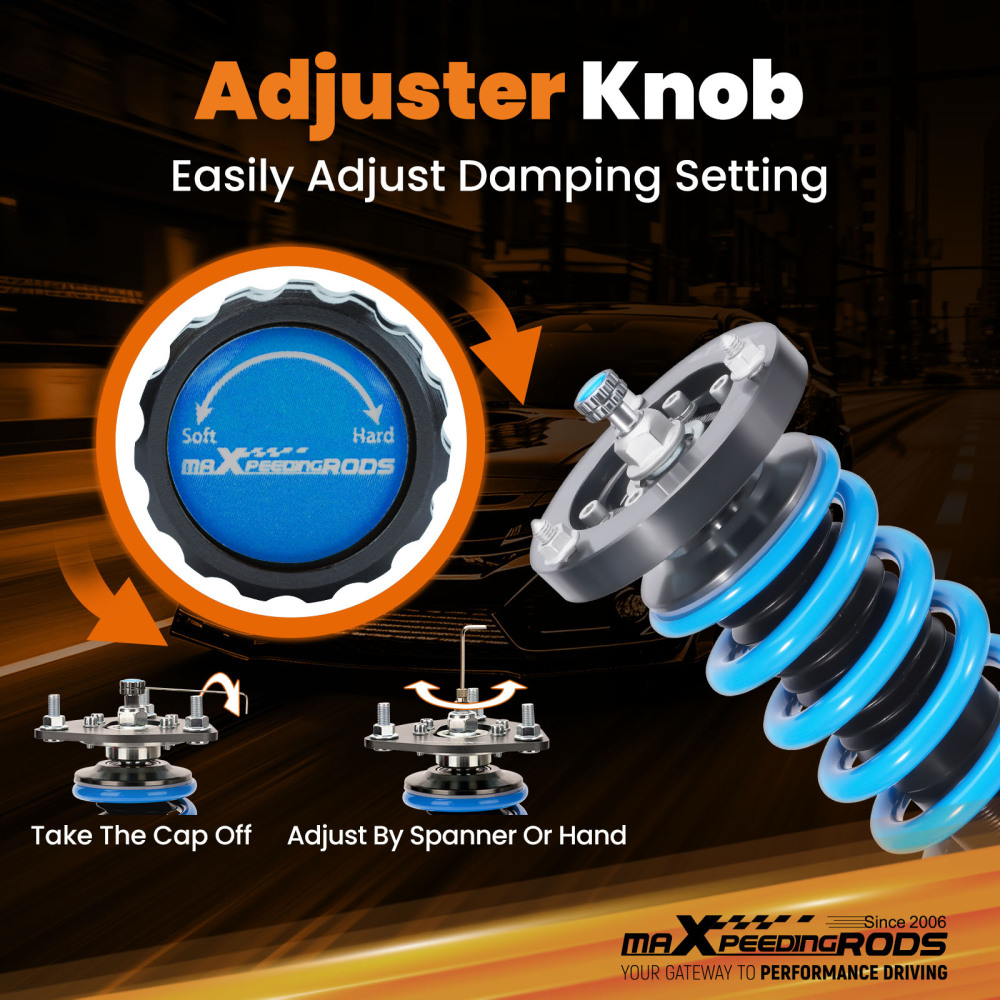 Kit Assetto a Ghiera Ammortizzatori compatibile per BMW E90 E91 Berlina Touring2004-2011