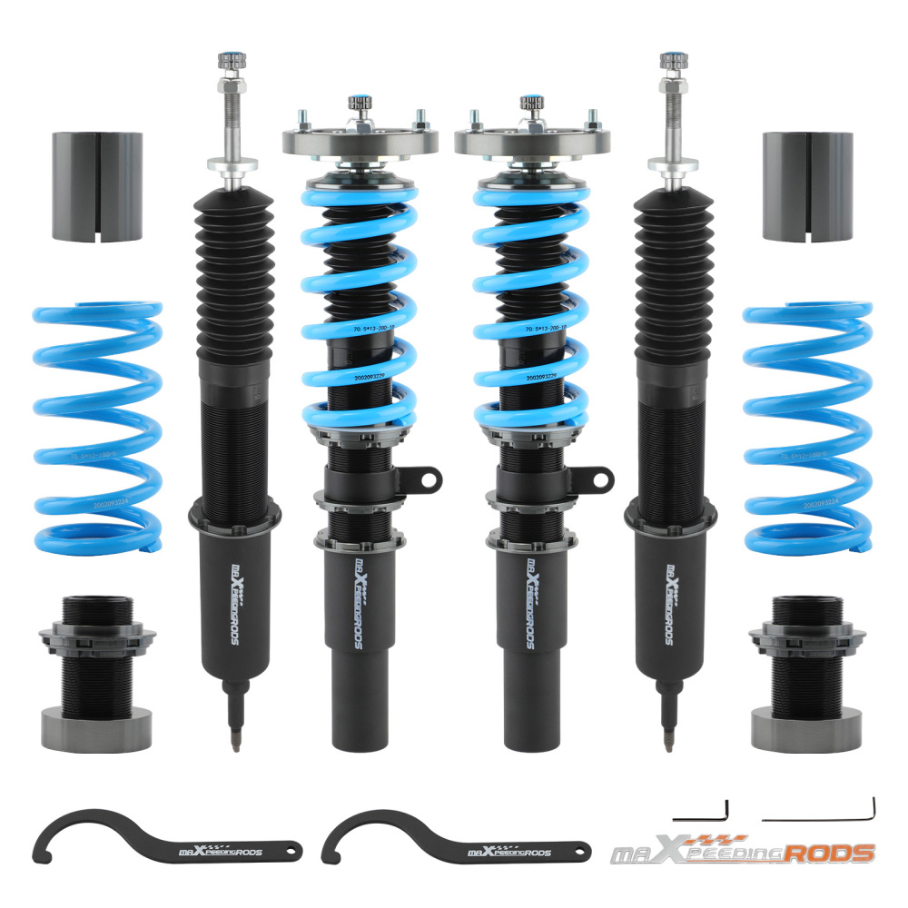 MaXpeedingrods Adjust Damper Coilovers compatible for BMW 3-Series E90 E91 325i 323i 04-11 Lowering Kit
