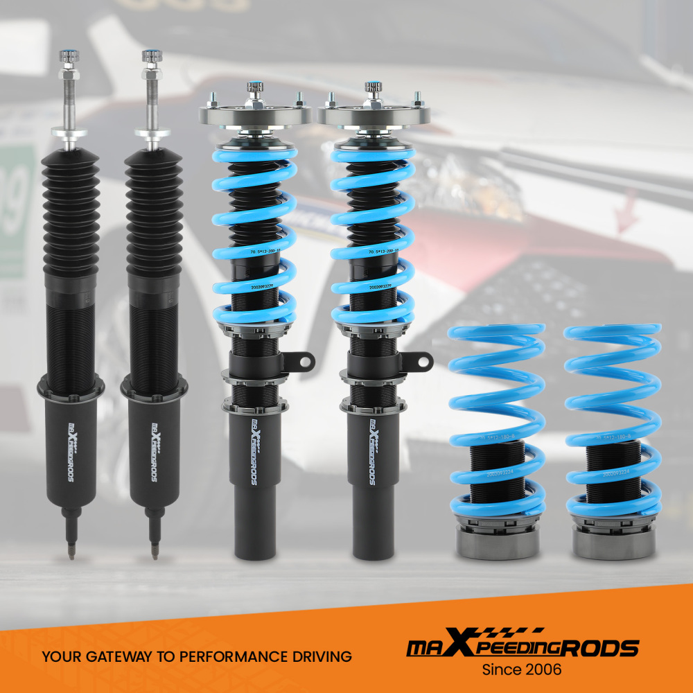 MaXpeedingrods Adjust Damper Coilovers compatible for BMW 3-Series E90 E91 325i 323i 04-11 Lowering Kit