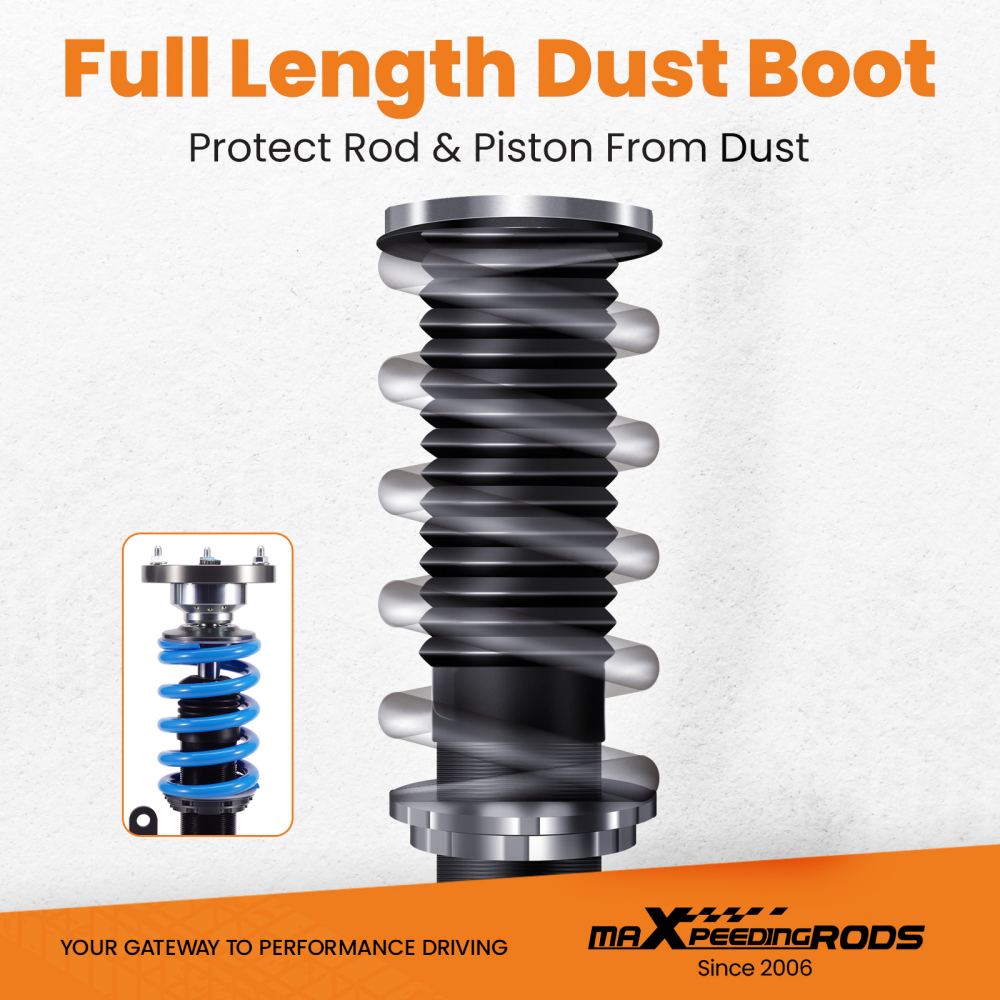 MaXpeedingrods T6 Coilovers Lowering Coils for BMW 3-Series E90 xDrive AWD 06-11 Lowering Kit