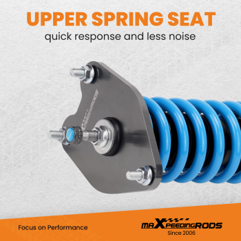 24 Ways Adjustable Damper Force Coilovers compatible for Mitsubishi Eclipse IV Galant DJ Lowering Kit