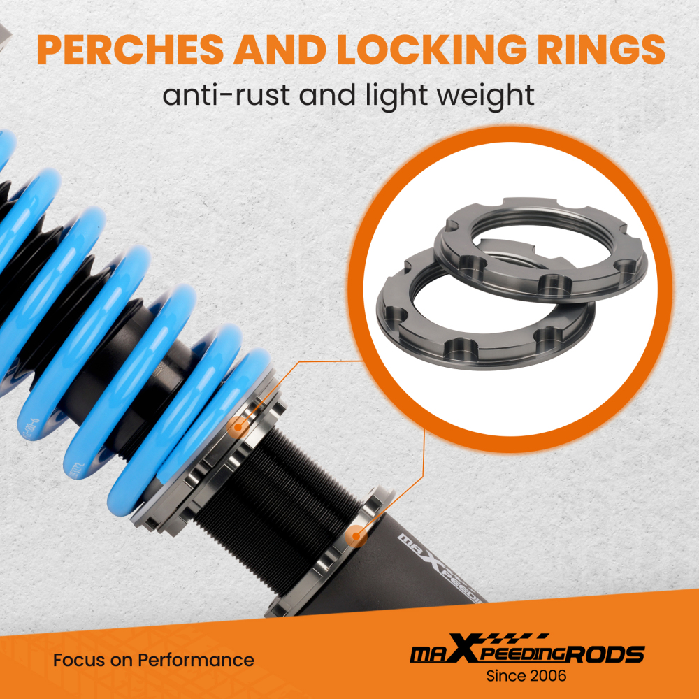 Compatible for Mitsubishi Eclipse 06-12 MaXpeedingrods Racing Coilovers Suspension Lowering Kit